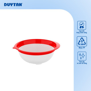 Rổ 2 Màu 2T8 DUY TÂN nhựa PP, rổ rửa rau, đựng hoa quả