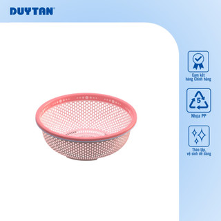 Rổ Cải 2 Màu 3T0 DUY TÂN nhựa PP, hình tròn, rổ rửa rau, đựng hoa quả