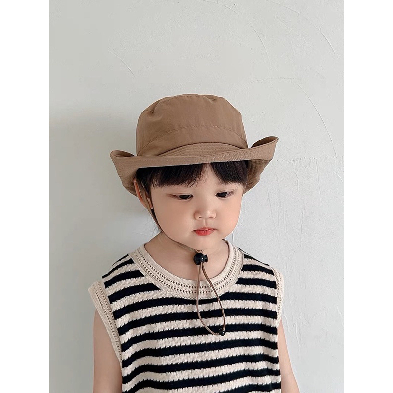 Mũ trẻ em rộng vành chống nắng cao bồi cho bé trai , phù hợp 8 tuổi trở lên