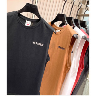 Áo Ba Lỗ Thể Thao Phối Chữ AIR & RAINBOW