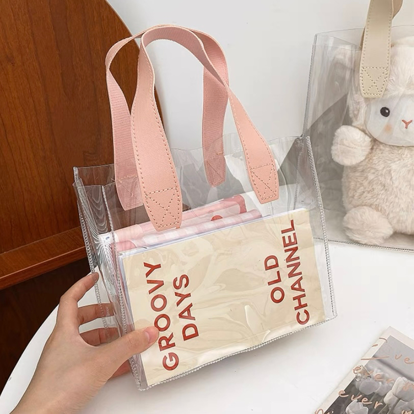 Túi PVC trong suốt trơn đựng mỹ phẩm, làm quà tặng | Shopee Việt Nam