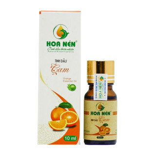 Tinh dầu Cam nguyên chất - Hoa Nén - Thơm dịu ngọt, thư giãn - Dùng thử 3ml