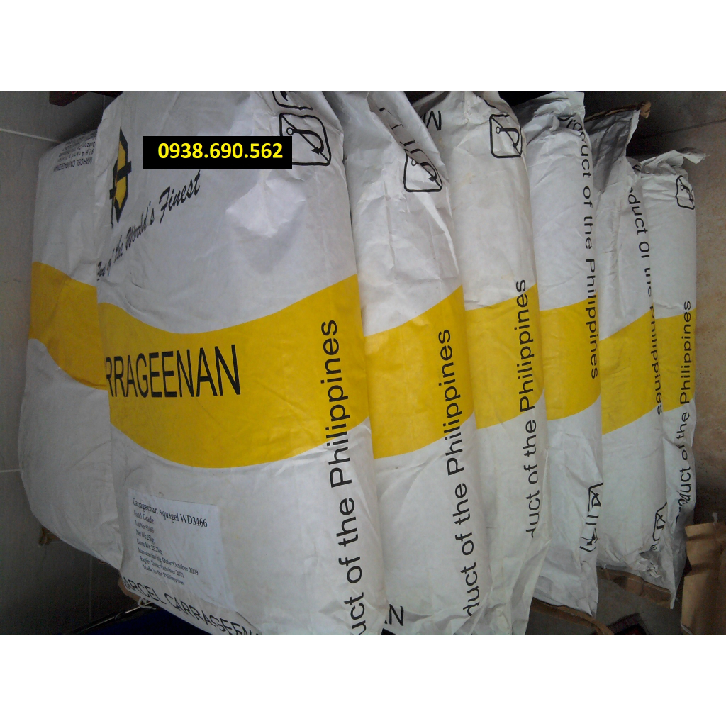 Bột thạch CARRAGEENAN 1KG_Dùng làm Thạch,rau câu (3789)_3663 | Shopee ...