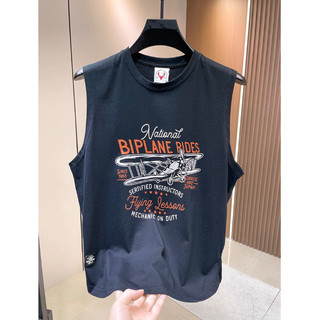 Áo Tank Top Sát Nách Thời Trang Thoáng Mát . Chất Liệu Cotton Thấm Hút 4 Chiều
