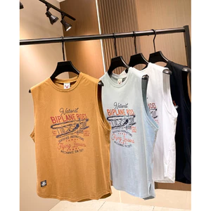 Áo Tank Top Sát Nách Thời Trang Thoáng Mát . Chất Liệu Cotton Thấm Hút 4 Chiều