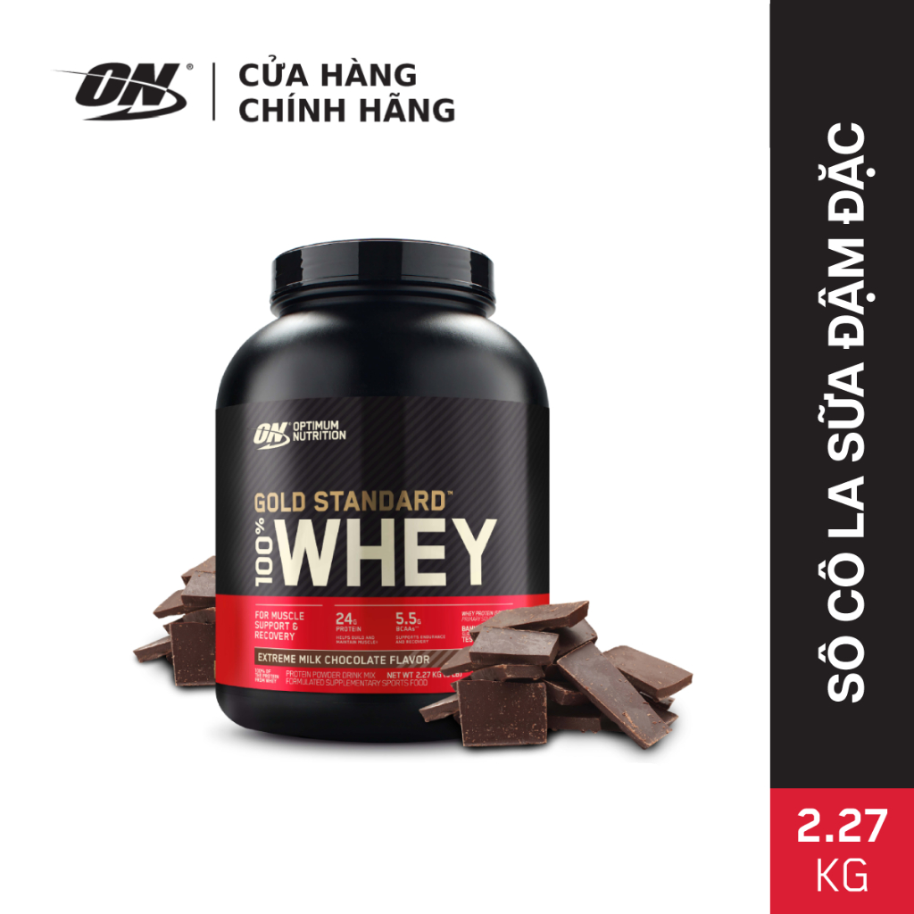 Tăng Cơ Optimum Nutrition Gold Standard 100 Whey 5lb 74 Servings Shopee Việt Nam