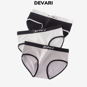 Quần lót nữ cotton cao cấp siêu mềm mại đáy quần 2 lớp cho nàng vận động cả ngày dài DEVARI L8822