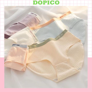 Quần lót nữ cotton siêu mềm mại thấm hút tốt kẻ sọc tôn dáng gợi cảm quyến rũ DOPICO L0763