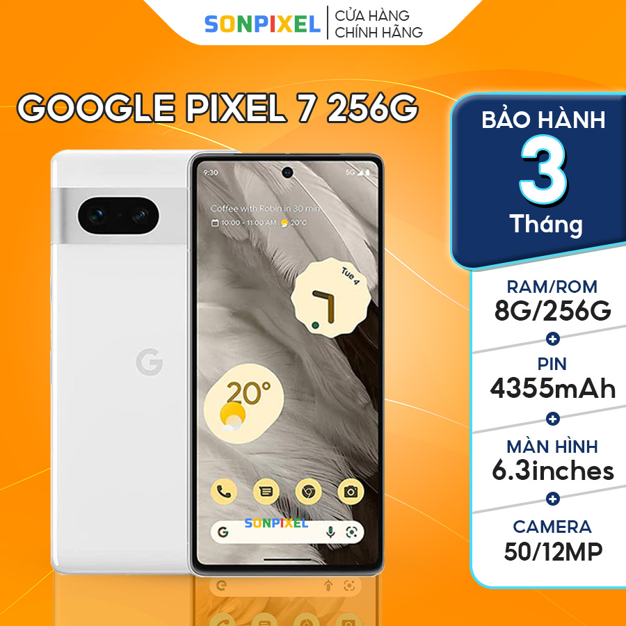 Điện Thoại Google Pixel 7 256GB Chính Hãng Google, SonPixel Shopee