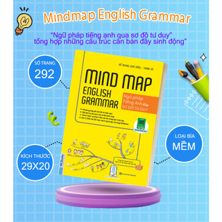 Sách - Mind Map English Grammar – Ngữ pháp tiếng anh bằng sơ đồ tư duy - MCBoosk Chính Hãng