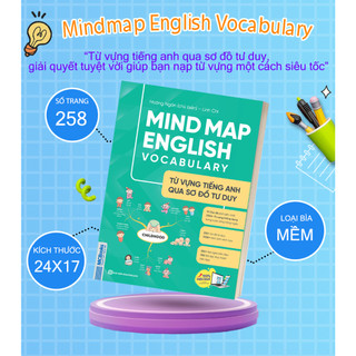 Sách - Mind Map English Vocabulary -Từ vựng tiếng Anh qua sơ đồ tư duy Mcbooks