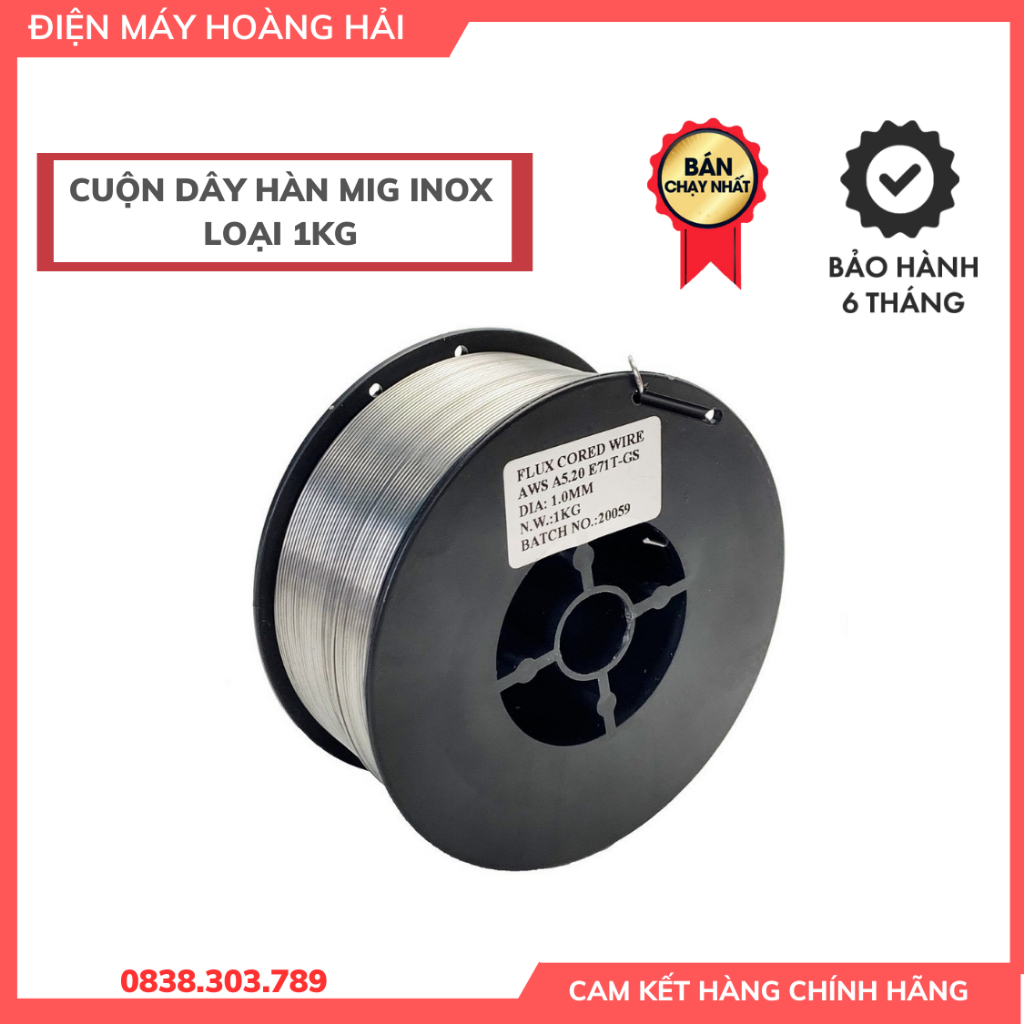 Cuộn dây hàn MIG Inox loại 1kg - Inox 308 không gỉ | Shopee Việt Nam
