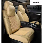 A12 Bộ áo ghế, bọc ghế ô tô hạt gỗ TANGDi full xe hàng trước + hàng sau , massage tản nhiệt  Mã 209 — ảnh 3