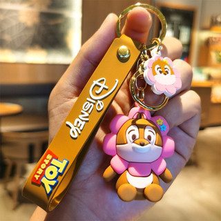 Móc khóa cute hoạt hình dễ thương hình phi hành gia đẹp, cặp đôi gấu bông phụ kiện túi  REDHUNTER