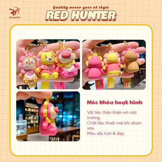 Móc khóa cute hoạt hình dễ thương hình phi hành gia đẹp, cặp đôi gấu bông phụ kiện túi  REDHUNTER