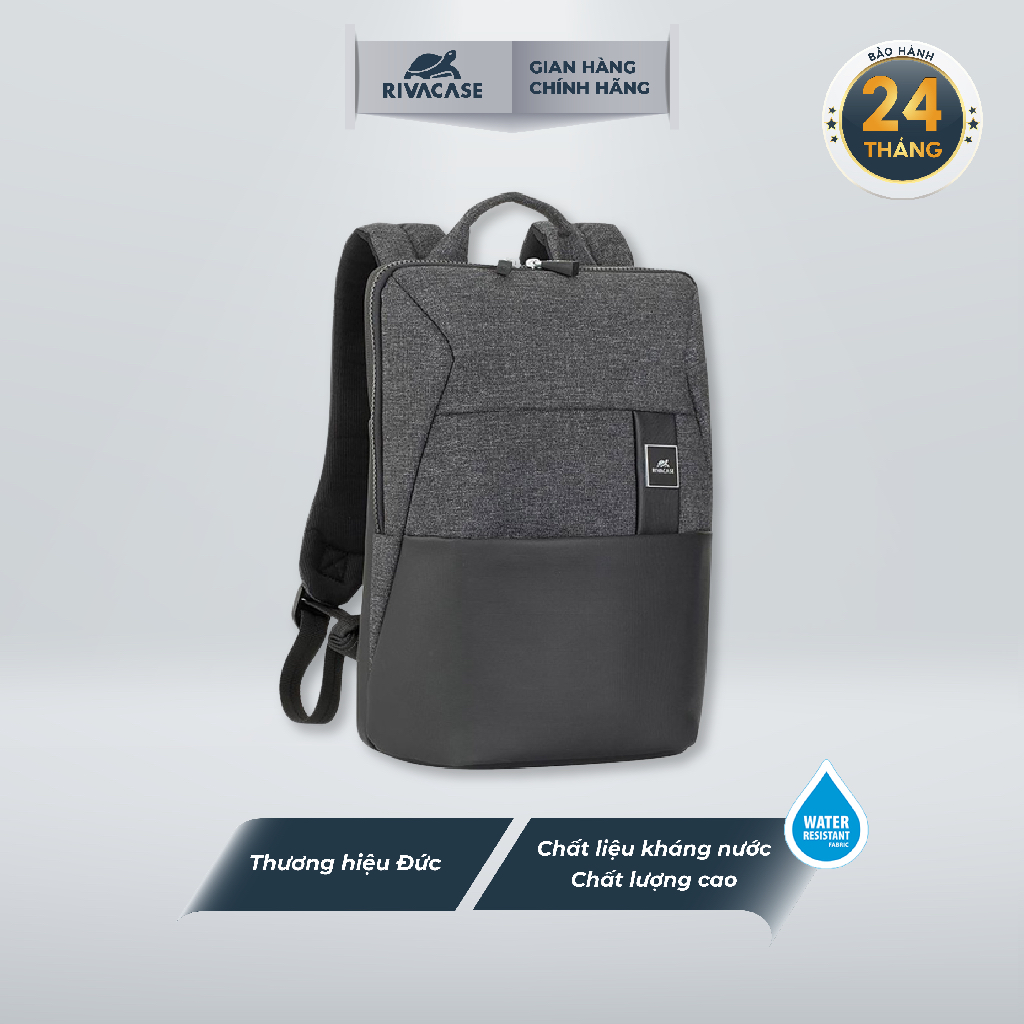 Ảnh Balo Laptop Rivacase 8825 13.3 inch Chất Liệu Polyurethane , Polyester - Hàng Chính Hãng 1