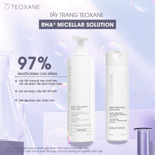 Nước tẩy trang chống lão hoá, ngừa mụn Teoxane RHA Micellar Solution