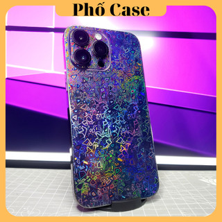 Dán PPF Full viền lỗ loa Vân 3D laser cho iphone