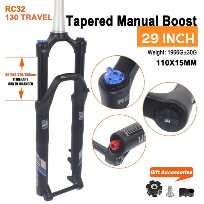 Phuộc Hơi Xe Đạp MTB XFUSION RC32 27.5/29Er Hợp Kim Nhôm Thép Trục