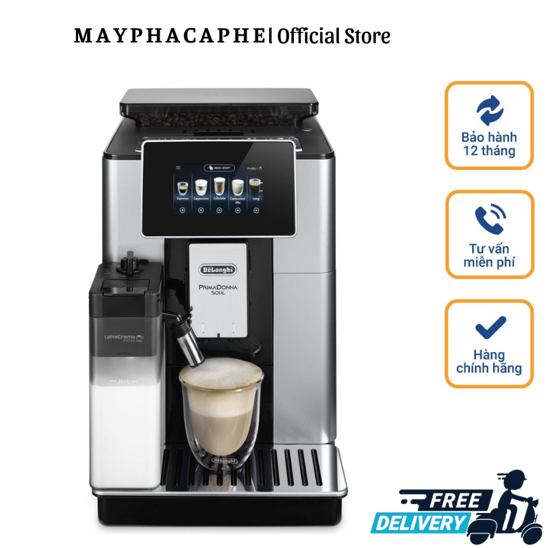 Máy Pha Cà Phê Tự Động DELONGHI ECAM Máy Pha Cafe
