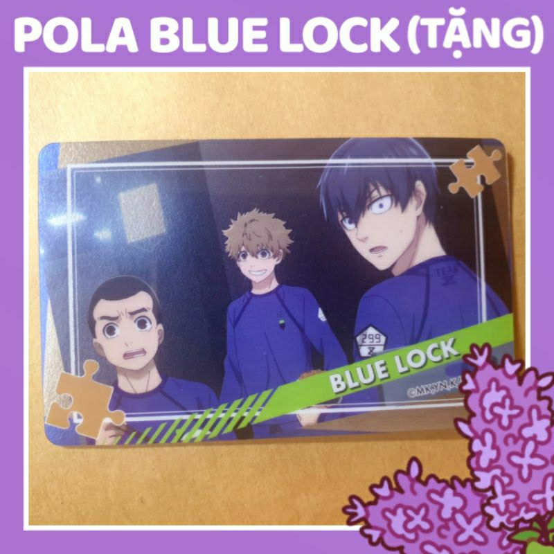 [P&L][Sẵn] Pola + card Blue Lock | Shopee Việt Nam