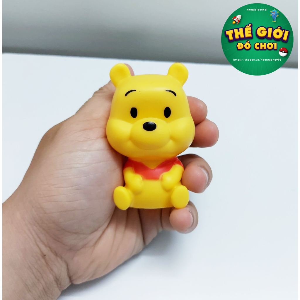 Mô Hình Gấu Pooh dễ thương, phụ kiện chụp hình, trang trí bánh kem sinh ...
