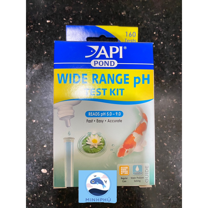API PONDCARE WIDE RANGE PH TEST KIT ( Kiểm tra độ pH ( 5.0 - 9.0 ...