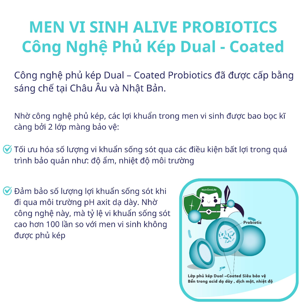Ảnh COMBO 3 Hộp Men Vi Sinh Alive Probiotics 12 Chủng Lợi Khuẩn Và Kẽm Giúp Tiêu Hóa Khỏe, Tăng Hấp Thu 2g/Gói 4