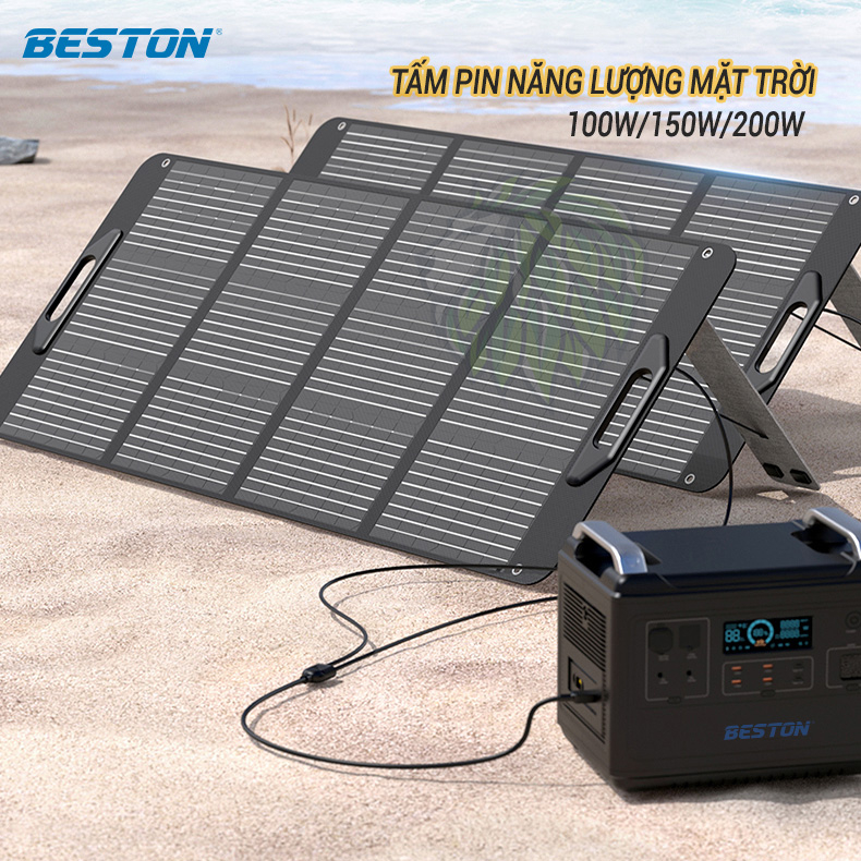 Tấm pin năng lượng mặt trời di động Solar cho du lịch, gia đình Beston ...