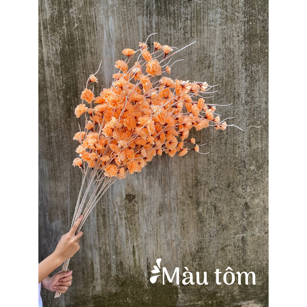 Cành Đào Râu Cành Đào Lụa Giả 1m Trang Trí Tết Cực Đẹp đủ màu, làm tháp ...