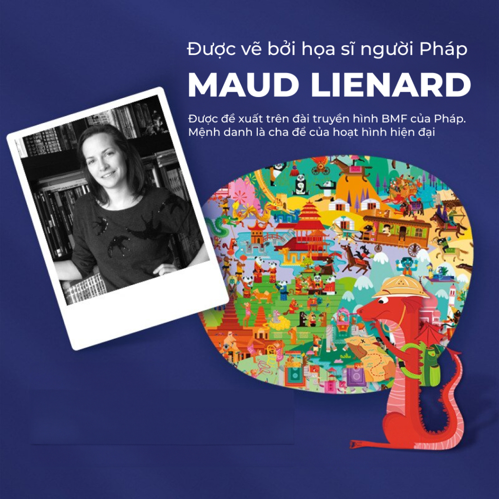 Ảnh Bộ xếp hình 8 cấp độ cho bé Mideer Level Up Puzzle chính hãng đồ chơi giáo dục trẻ em thông minh 3