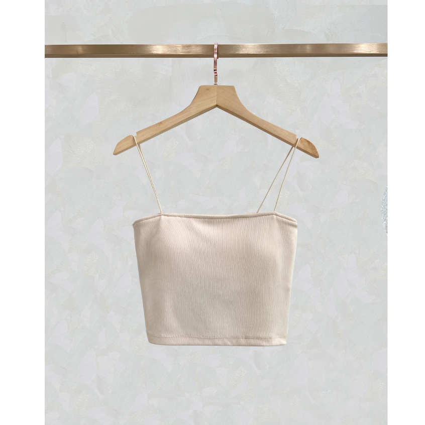 Áo OLV Basic Cami Top in Beige