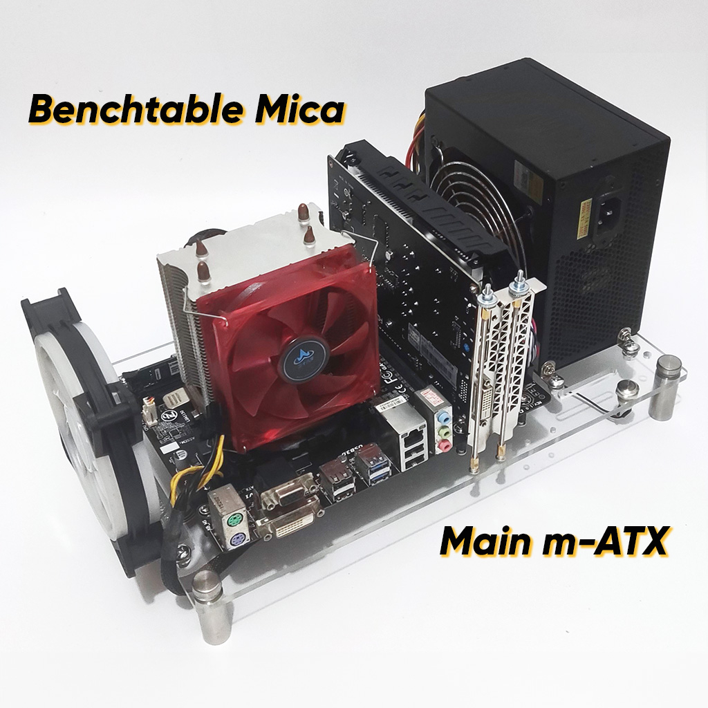 (Mới) Vỏ Case Máy Vi Tính BenchTable Mica | Shopee Việt Nam