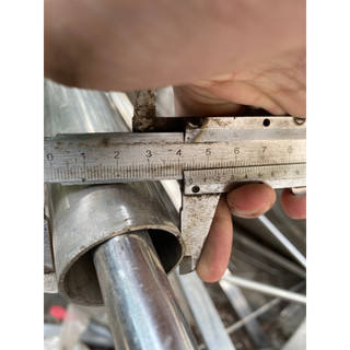 ⭐Ống Inox rỗng Phi 43 - dầy 1mm⭐ Ống Inox trang trí Sus 304 - Hỗ trợ cắt theo yêu cầu