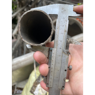 ⭐Ống Inox rỗng Phi 43 - dầy 2mm⭐ Ống Inox trang trí Sus 304 - Hỗ trợ cắt theo yêu cầu