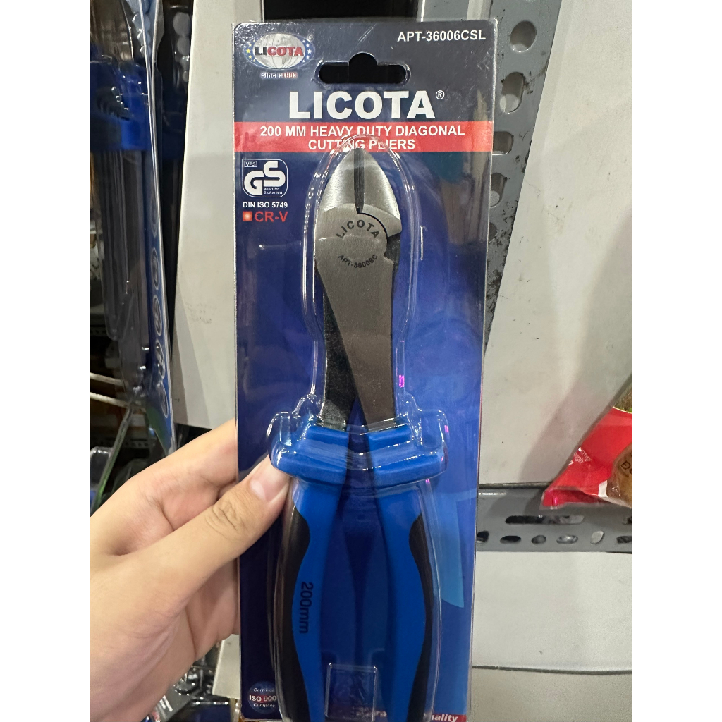 Kìm | Kiềm cắt cao cấp thương hiệu Licota Taiwan Đài Loan, cắt siêu ngọt, chịu lực cao 7 inch 8 inch