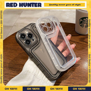 Ốp Điện Thoại Silicon Mềm Trong Suốt Có Đệm Khí Chống Sốc Nút Bấm Nhiều Màu Cho IP RED HUNTER