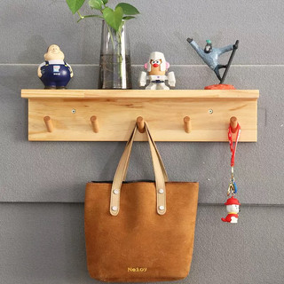 Kệ gỗ treo tường, kệ trang trí Gía gỗ Decor phòng ngủ,móc quần áo, phụ kiện