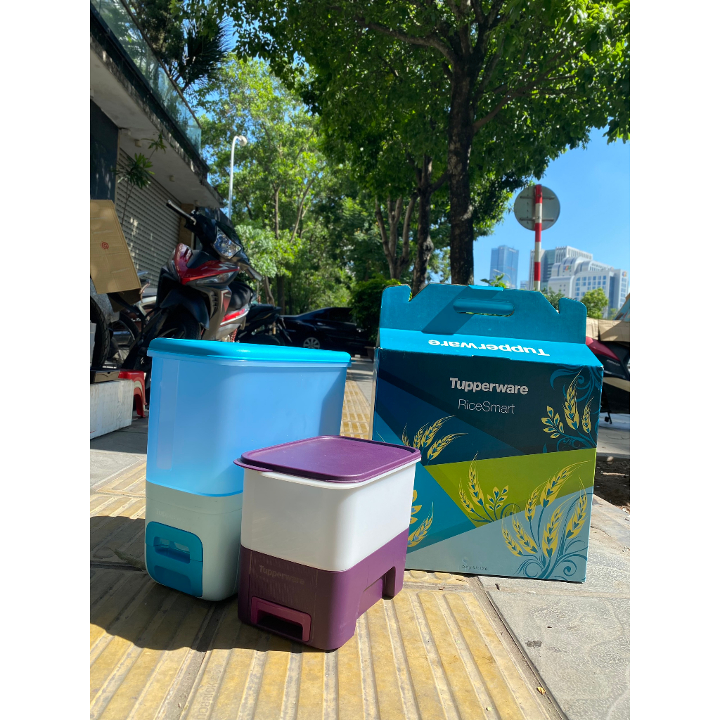 Thùng Gạo Tupperware Rice Smart Tokyo 10kg | Shopee Việt Nam