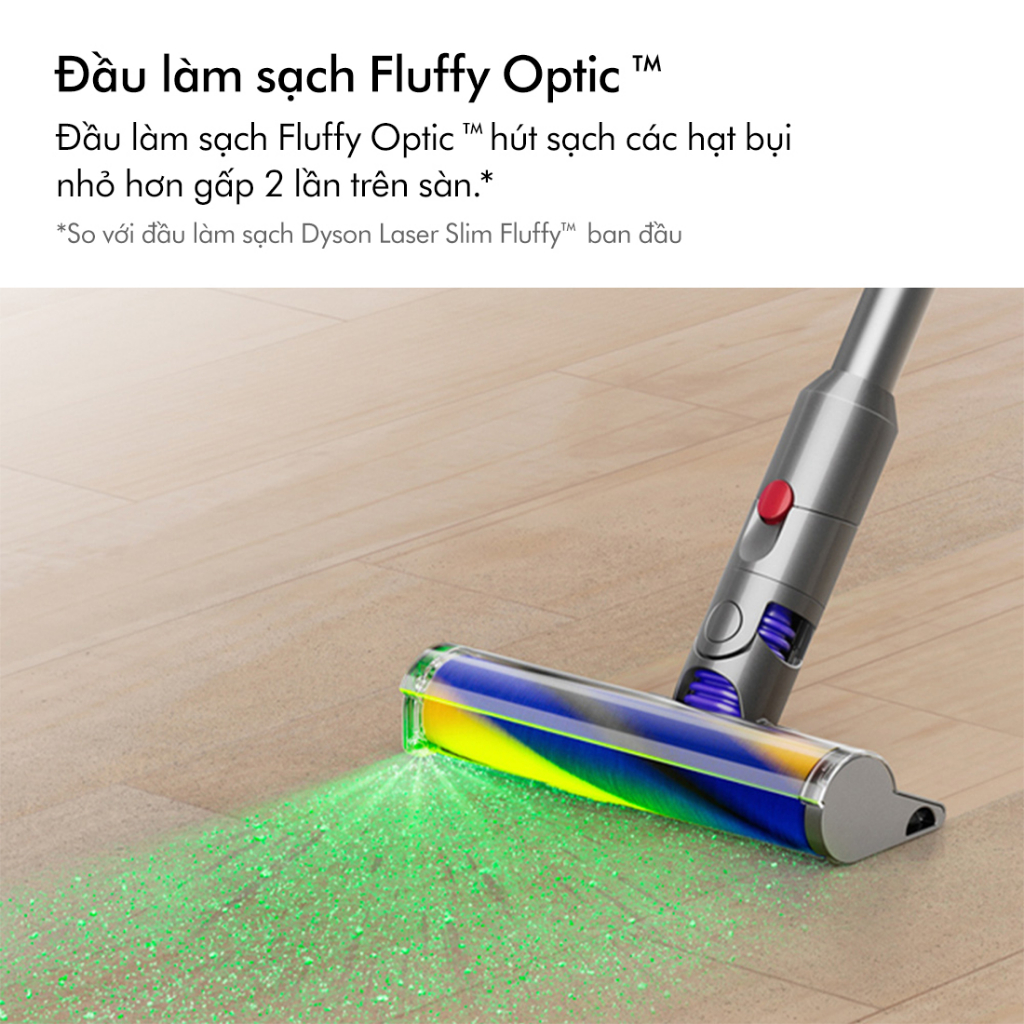 Ảnh Máy hút bụi lau nhà không dây Dyson V12 s Detect ™ Slim Submarine​ 4