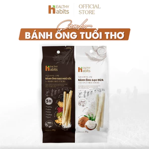 Bánh Ống Tuổi Thơ Nguyên Chất HEALTHY habits dinh dưỡng cao