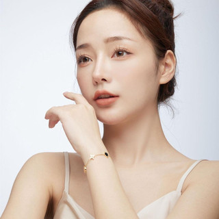 Vòng tay nữ LAMY Four Leaf Flower Bracelet Silver 2020