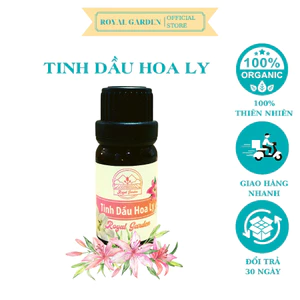 Tinh Dầu Hoa Ly Nguyên Chất Royal 50ml xuất sứ thiên nhiên không pha tạp chất, Giảm Stress Khử Mùi Chống Say Xe
