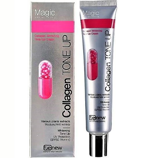 Kem Dưỡng Trắng, Nâng Tone, Chống nắng - BENEW COLLAGEN WHITENING TONE ...