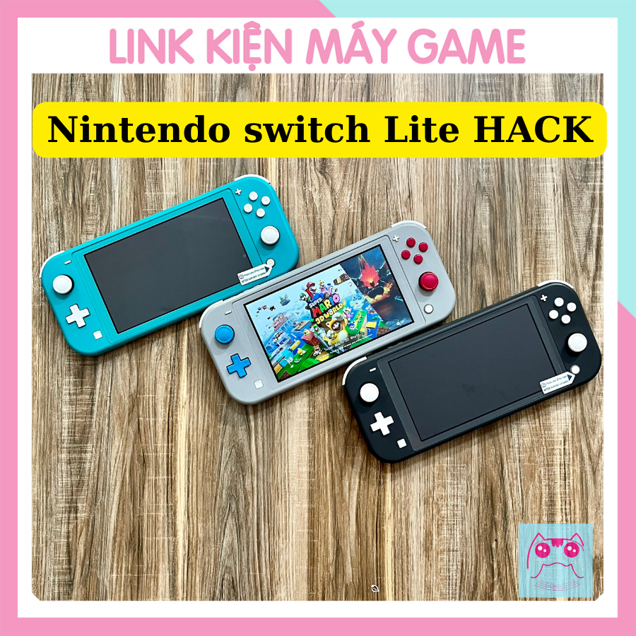 Máy game Nintendo Switch Lite ( HACK Free Game /Bảo Hành 3 Tháng