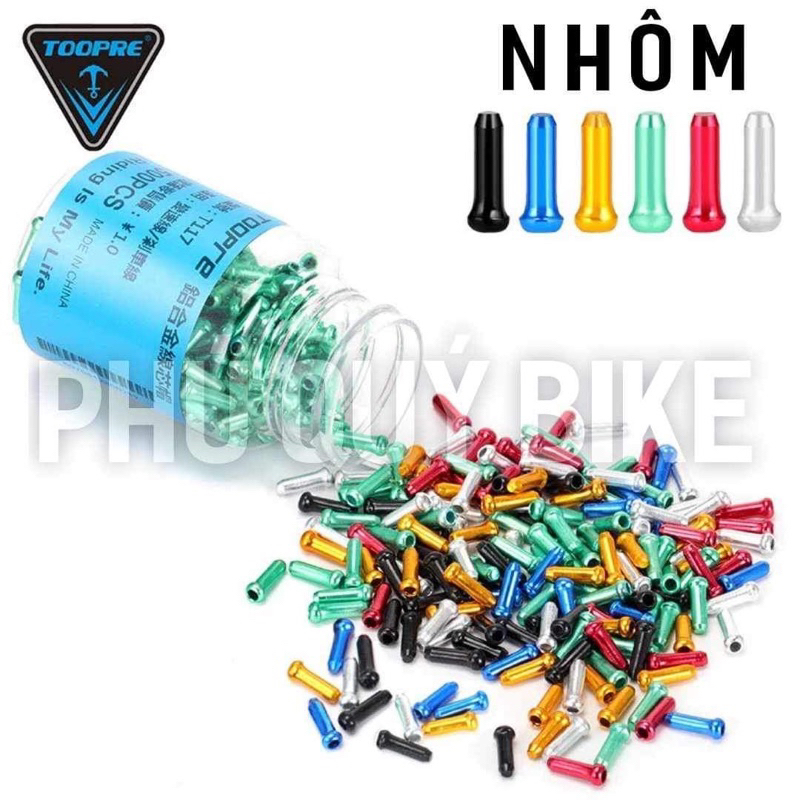 SET 10 Con Bấm Cáp NHÔM Dùng Cho Dây Đề Dây Thắng Xe Đạp TOOPRE
