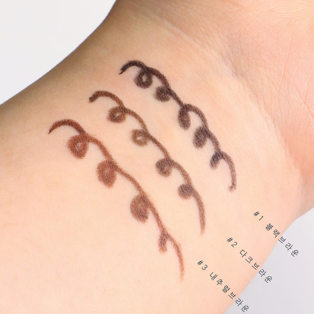 Bút Chì Sáp Kẻ Lông Mày Không Lem Trôi Lõi Siêu Mịn Kissme Heroine Make (Màu Nâu Tự Nhiên)