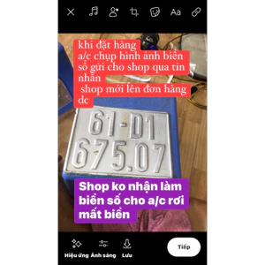 phục hồi biển số củ thành mới