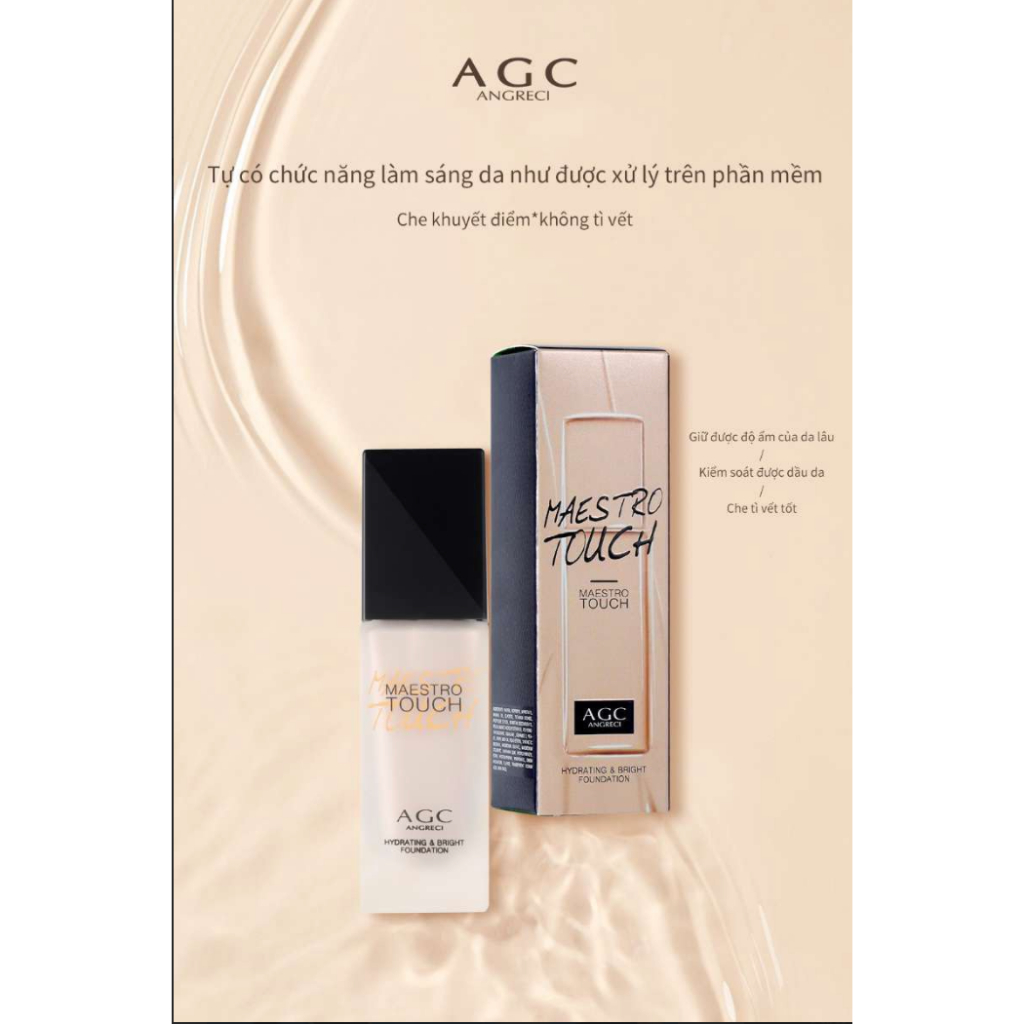 Kem nền Maestro Touch AGC Korea che khuyết điểm | Shopee Việt Nam