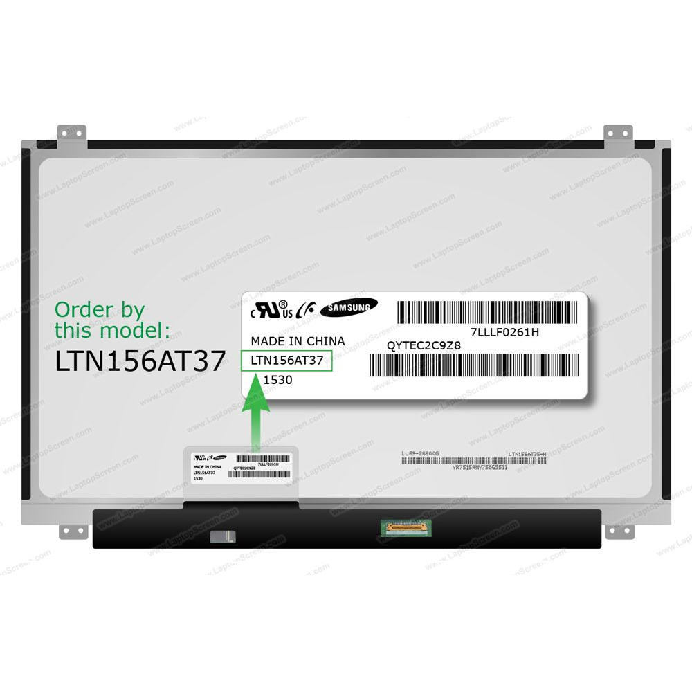 Pantallas de repuesto para NT156WHM N44 V8.0 NT156WHM N34, B156XTN08.1